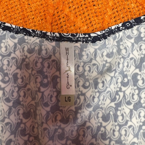 White Stag Long Sleeve Patterned Dress - Picture 6 of 7